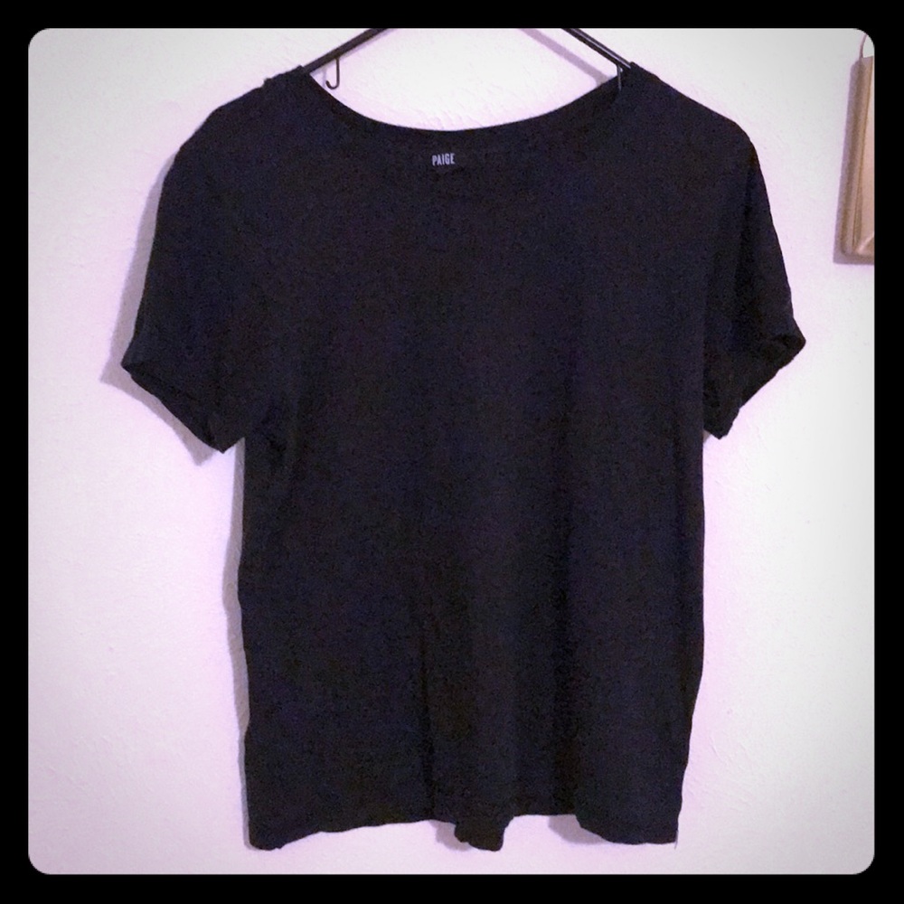 Faded black t shirt!